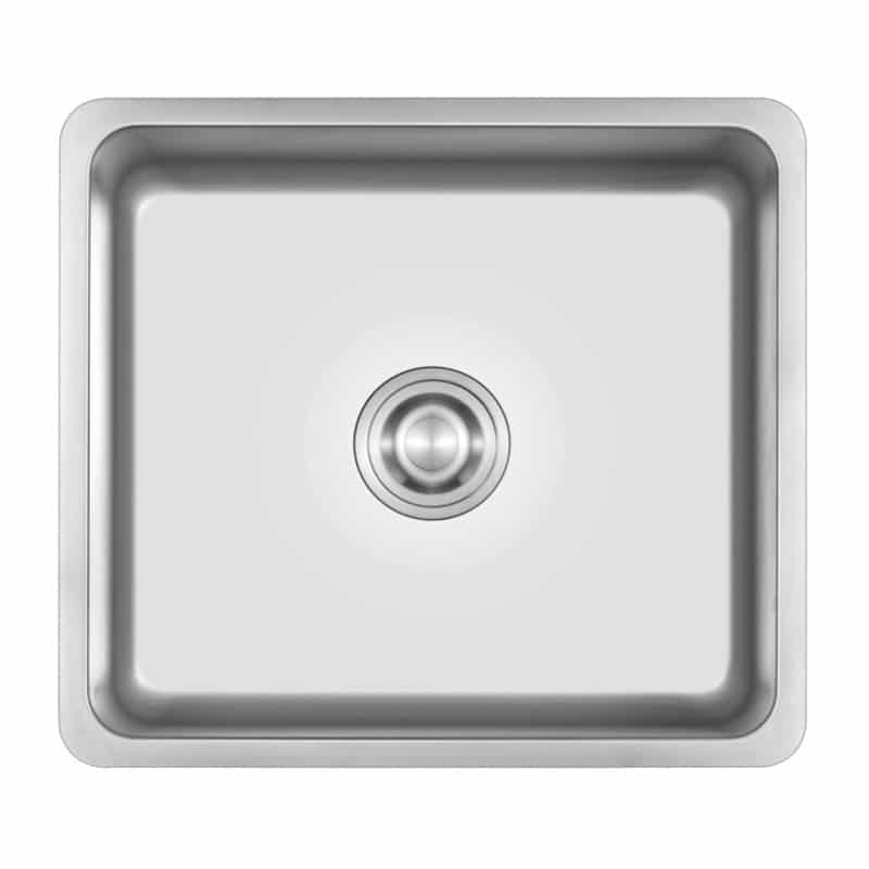 21" undermount pressed kitchen sink (540x440mm) | r30 round corner deep drawn | sus304 nano pvd series | wholesale only