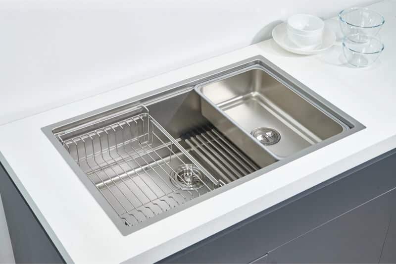 deep drawn pressed sinks