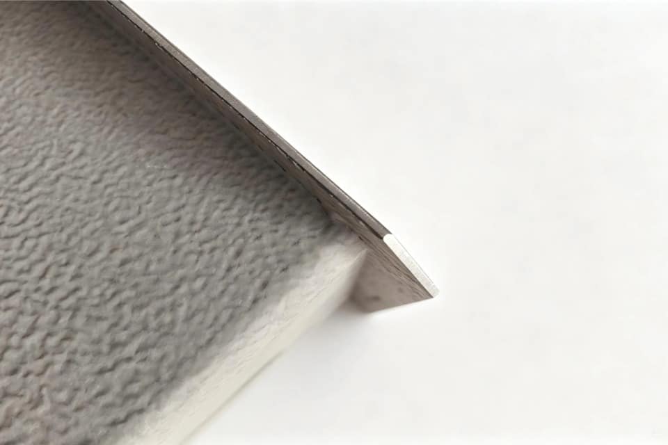 original sheet thickness or the actual finished product